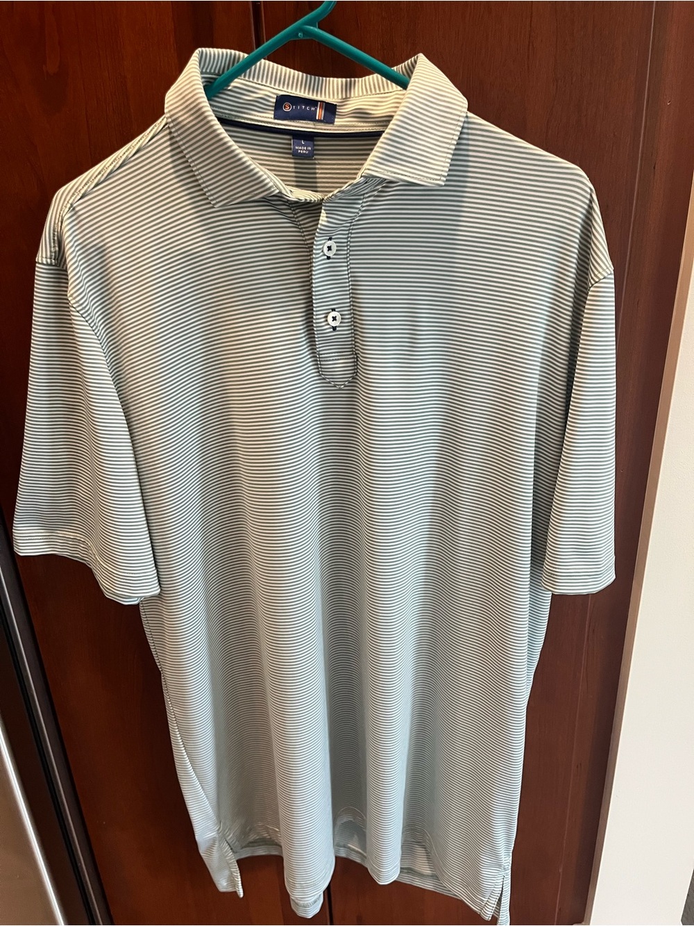 Stitch Golf men’s golf shirt EUC